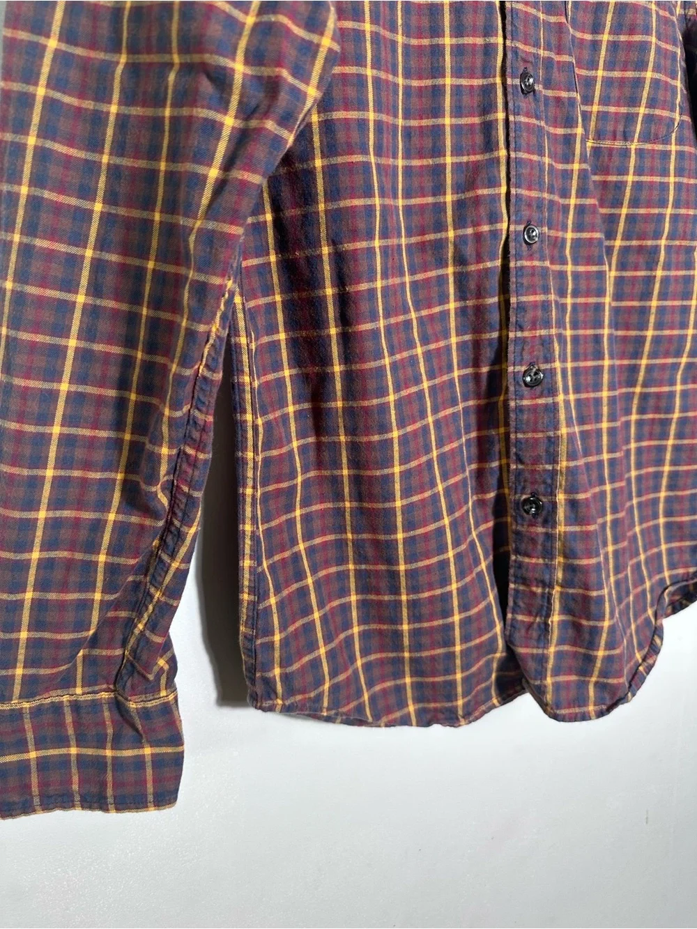 J. Crew Men's Slim Plaid Button-Down Shirt